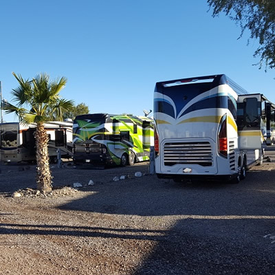 The Black Rock RV Village in Arizona. 