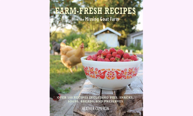 The cover of the Farm-Fresh Recipe Book. 
