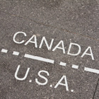 Canada/US borderline.