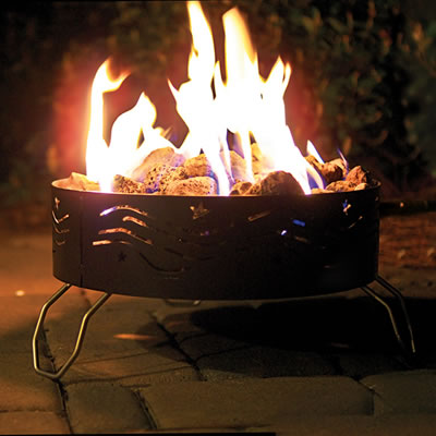 This handy portable campfire is a big hit among RVers.