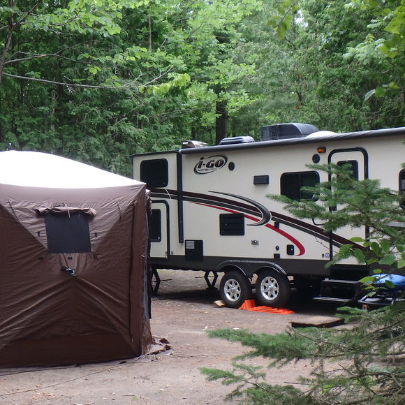 Camping is one of the most popular activities in Canada.