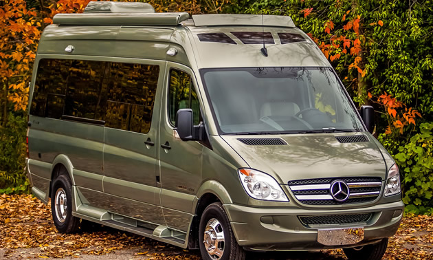 Roadtrek campervan.