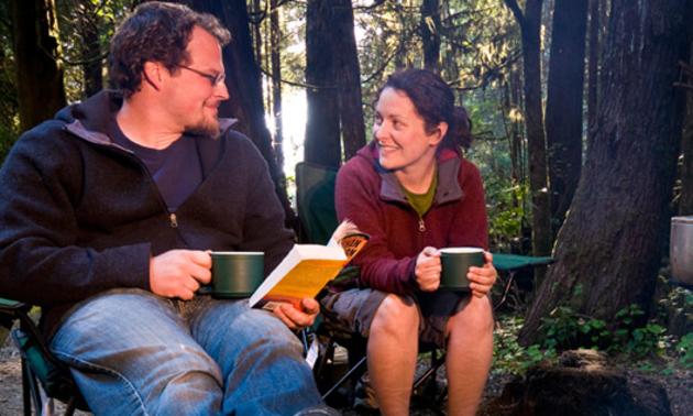 camping couple