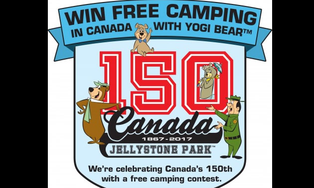 Jellystone Parks in Canada are offering a special advance reservation promotion in celebration of Canada’s 150th anniversary.