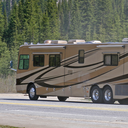 Live in the lap of luxury, with one of these high-end RV units.