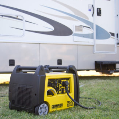 generator beside an RV