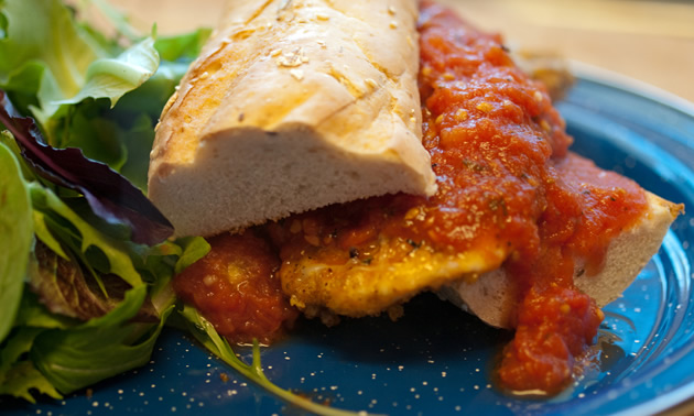 Grab your axe; let’s make a chicken sandwich.