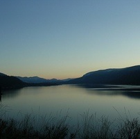 Photo taken east of Christina Lake at the view point. 