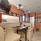 The inside of an Earthbound RV
