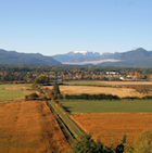 mountains, valley