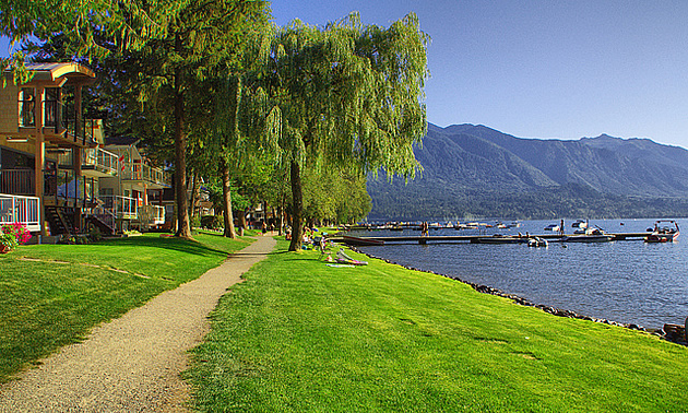 Cultus Lake in Chilliwack, BC