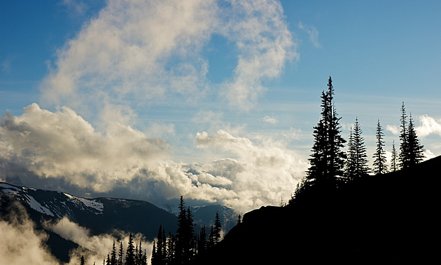 mountains in Deer Park Washington