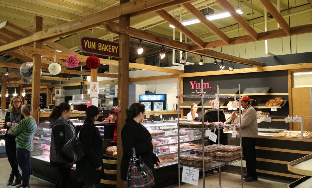 Yum Bakery is one of the vendors at the Calgary Farmers' Market.