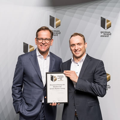 Stefan von Terzi (left), Head of Erwin Hymer Group Marketing & Communications; Andreas Ortlieb (right), Erwin Hymer Group Marketing Operations