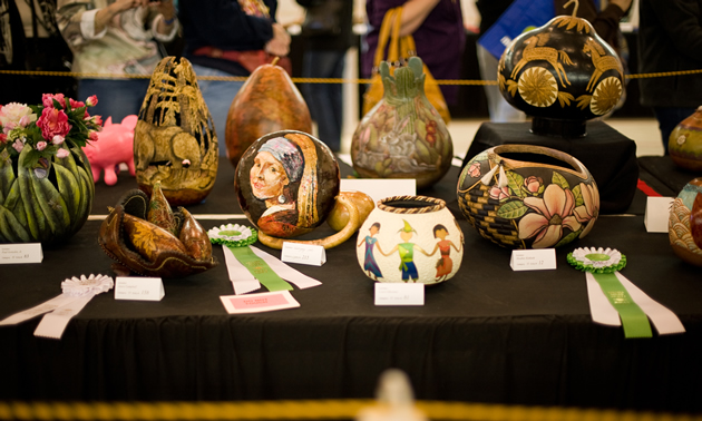 Entries from the 2010 Arizona Gourd Society’s (AZGS) Annual Competition Art Show.