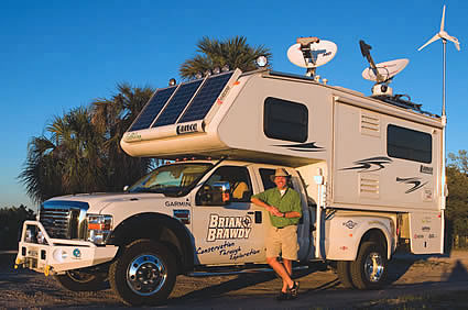 Brian with his RV