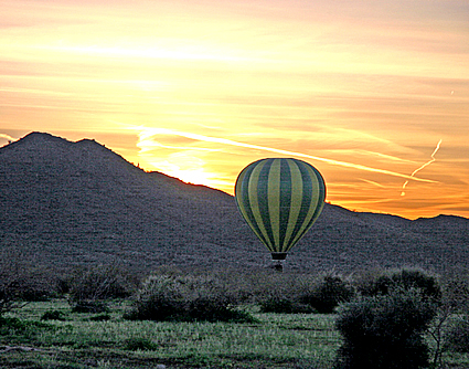 hot air balloon