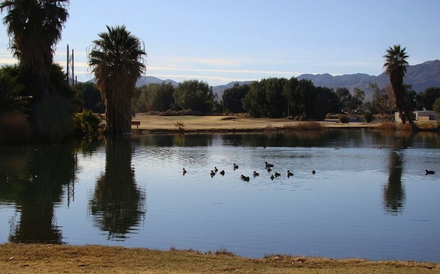 Hole 5 at Roadrunner Dunes.