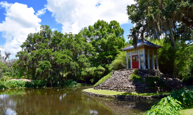 Avery Island's Jungle Gardens covers 170 acres (69 hectares)