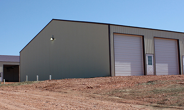 Example of an indoor RV park