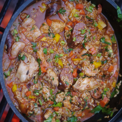 Jambalaya is what happened to Paella after emigrating to North America