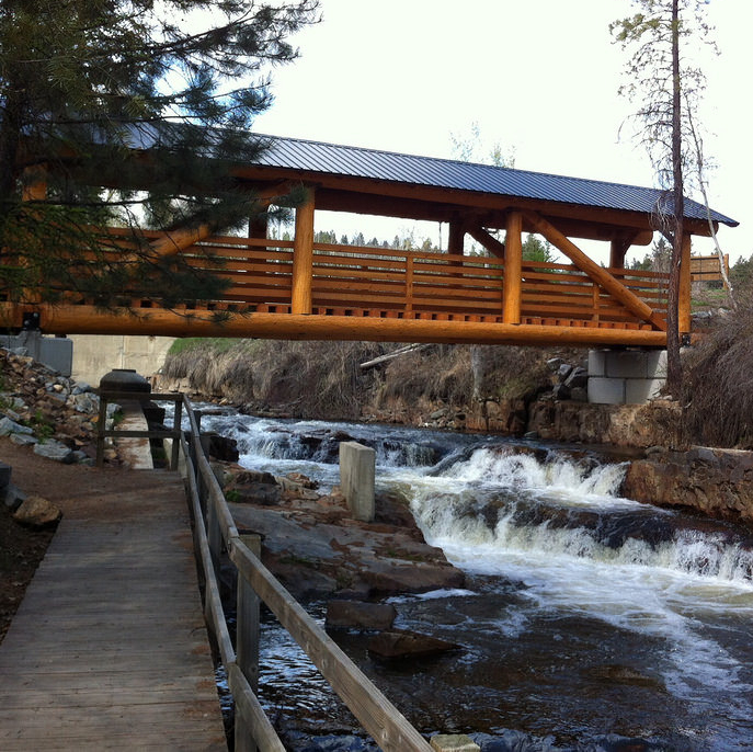 Marysville Falls, near Kimberley, BC. 