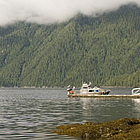 people boating on the water in Kitimat, BC