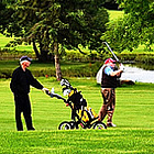 people playing golf at Leduc Golf Club