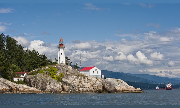 Point Atkinson Lighthouse, built in 1875 is still in operation today.
