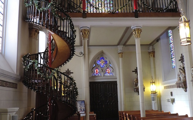 Loretto Chapel, Santa Fe, New Mexico.