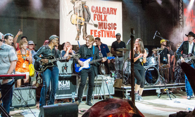 Calgary Folk Fest is always a good time.