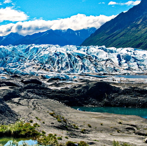 mountain scenery in Alaska