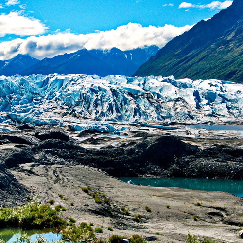 mountain scenery in Alaska