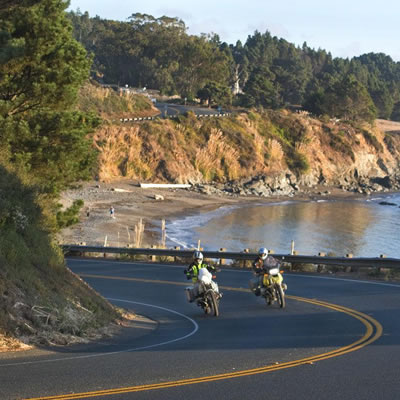 Celebrate National Motorcycle Week (August 14-20, 2018) on Mendocino’s scenic Highway 1.