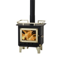 A Cubic Mini Wood Stove.