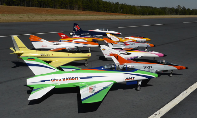 The Smiths connect with fellow RC jet enthusiasts across the U.S.