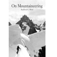 The book cover of On Mountaineering. 