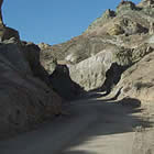 a canyon area on a sunny day