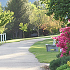 waterfront boardwalk in Nakusp, BC