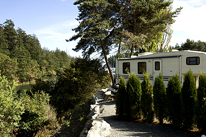 RV in a park