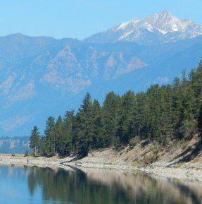 A calm morning on Lake Koocanusa.  Sue Gillard photo