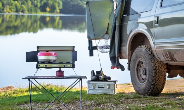 omnia oven on a camp stove