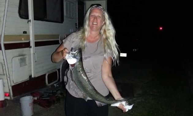 Camping during Owen Sound's salmon spectacular