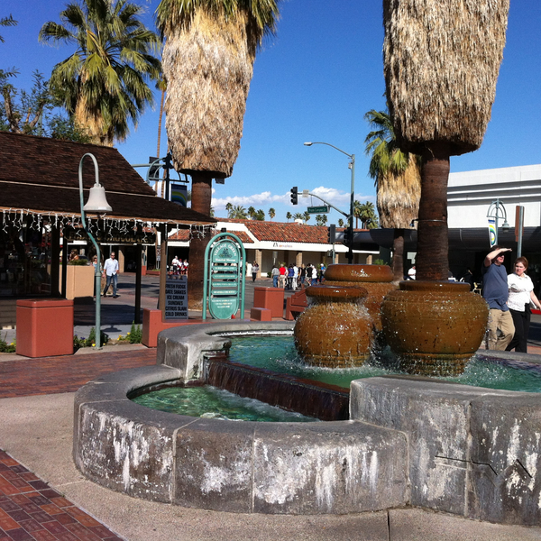 downtown palm springs, California