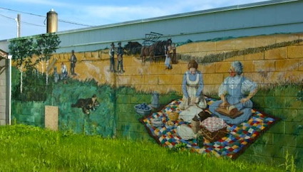 Mural in Whitewood, SK