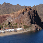 RV park along the Colorado River