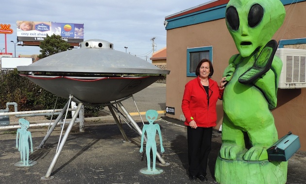 Patti Begin in Roswell, New Mexico.