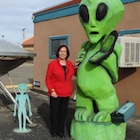 Patti Begin in Roswell, New Mexico.