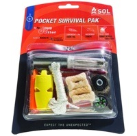 A pocket survival kit.