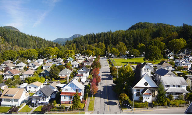 Powell River townsite